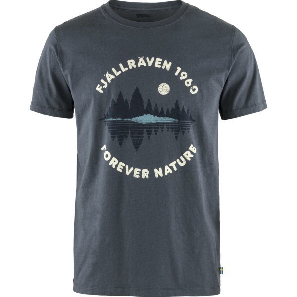 FJÄLLRÄVEN Fjällräven Forest Mirror T-Shirt Herren blau - Bild 1