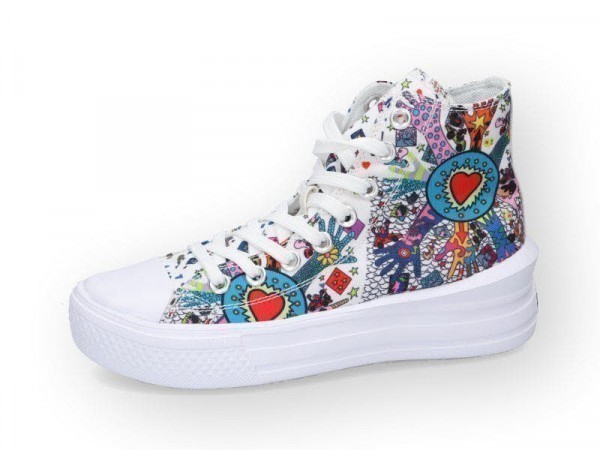 DOCKERS Sneaker High Damen Weiss
