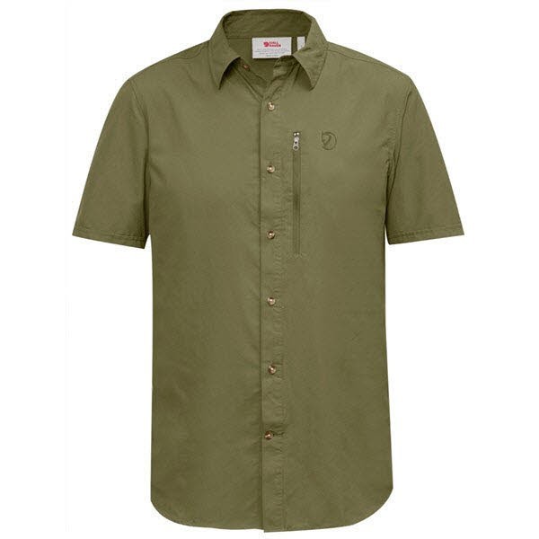 FJÄLLRÄVEN Fjällräven Abisko Hike Shirt SS Herren grün