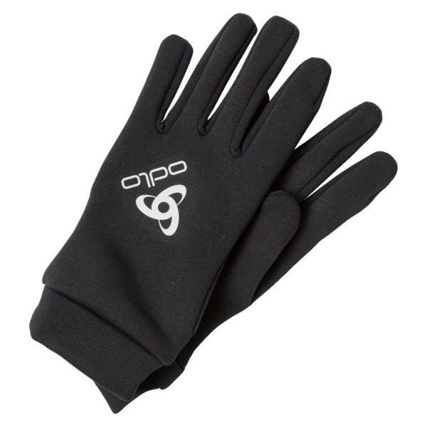 ODLO Stretchfleece liner Handschuhe schwarz