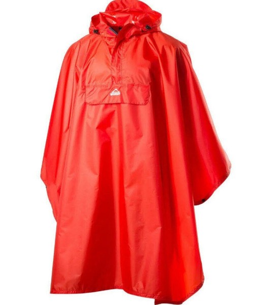 MCKINLEY Poncho Lambaol II Regenponcho Herren rot