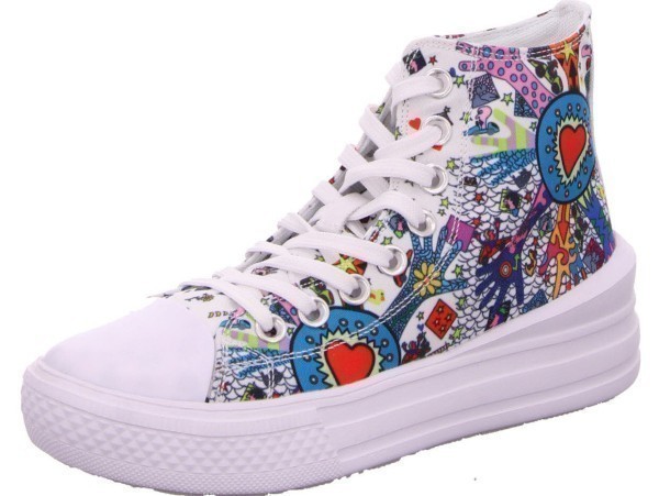 DOCKERS Sneaker High Damen weiss