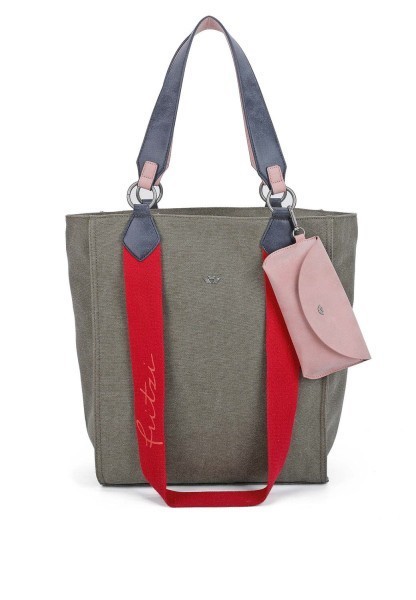FRITZI AUS PREUSSEN Fritzi aus Preußen Izzy02 Canvas Tasche grün - Bild 1