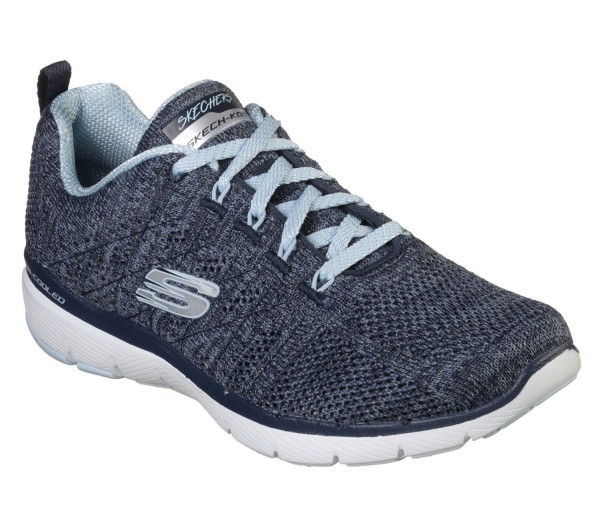 SKECHERS FLEX APPEAL 3.0 - HIGH TIDES SCHUHE DAMEN blau