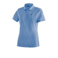 MAIER Sports Ulrike Poloshirt Damen blau