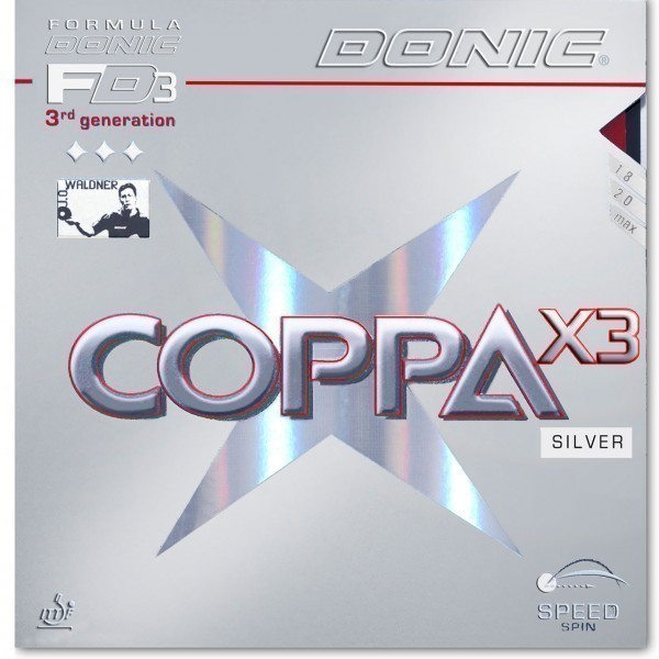DONIC COPPA X3 SILVER