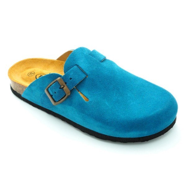 PLAKTON Afelpado Slipper Damen blau - Bild 1