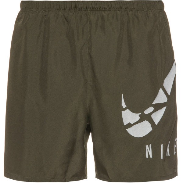 NIKE Df Chlnr Shrt 5Bf Run Dvn Shorts Herren grün - Bild 1