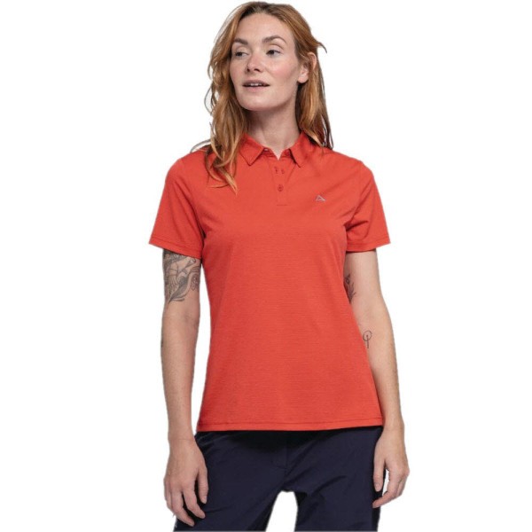 SCHÖFFEL Schöffel CIRC Polo Shirt Tauron L rot - Bild 1