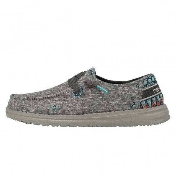 HEYDUDE Wendy Flora Schuhe Damen grau - Bild 1