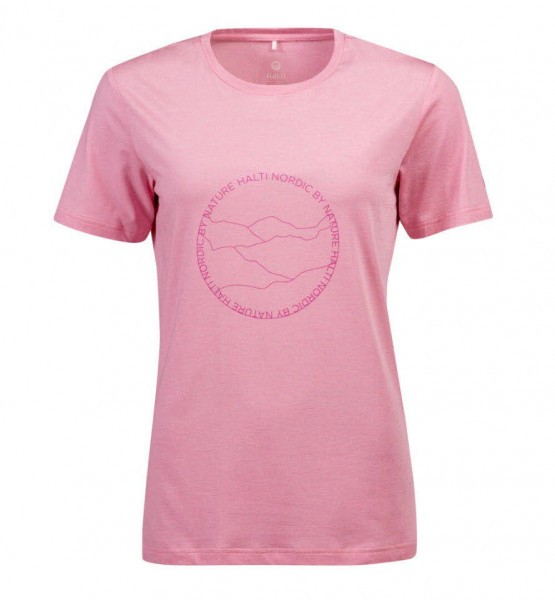 HALTI Lehti Trekking T- Shirt Damen rosa - Bild 1
