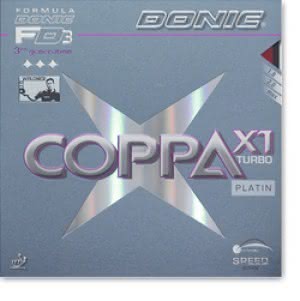 DONIC Coppa X1 Turbo Platin