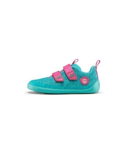 AFFENZAHN Knit Eule Schuhe Kinder blau - Bild 1