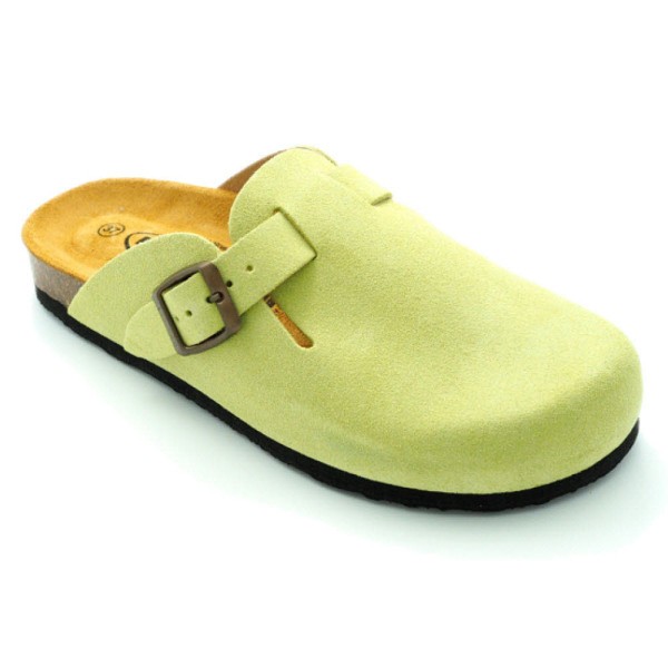 PLAKTON Afelpado Slipper Damen grün - Bild 1