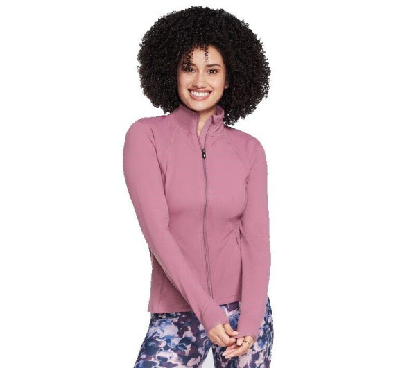 SKECHERS Gowalk Mesh Jacke Damen lila - Bild 1