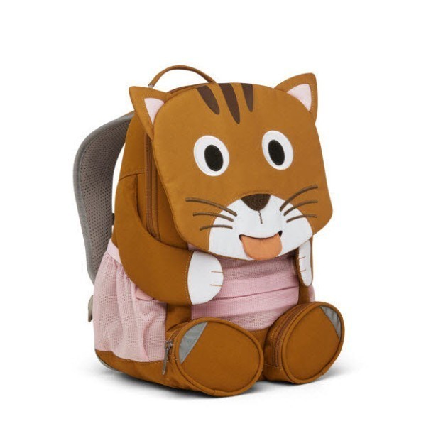 AFFENZAHN Großer Freund Katze braun - Bild 1