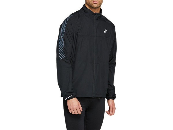 ASICS Icon Jacke Herren schwarz