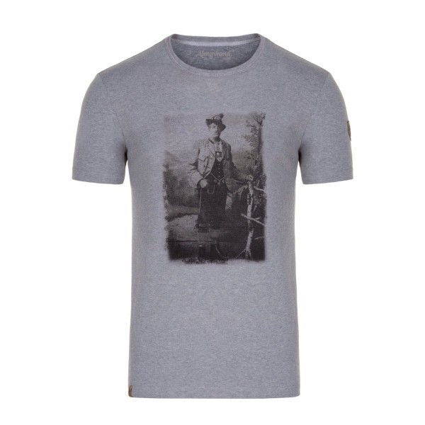 ALMGWAND Mentaalm T-Shirt Herren grau