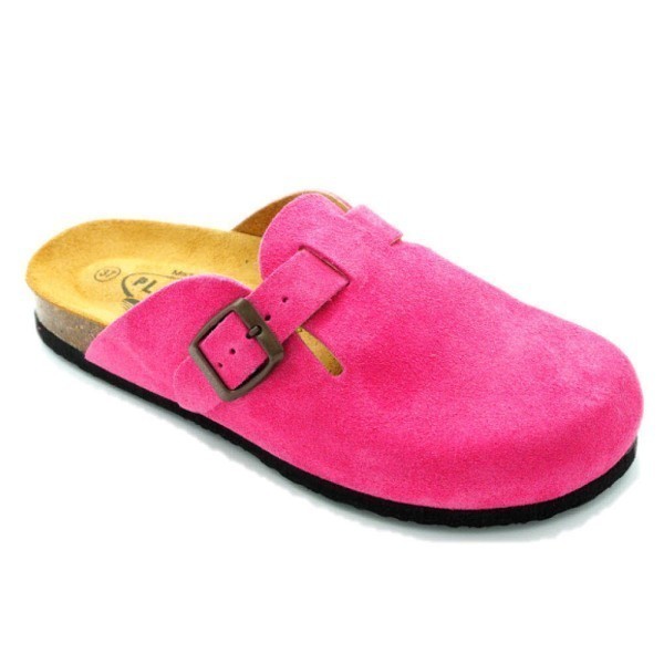 PLAKTON Afelpado Slipper Damen rot - Bild 1