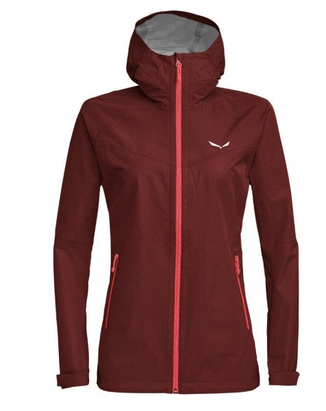 SALEWA Puez Aqua 3 PTX W Jacke Damen rot - Bild 1