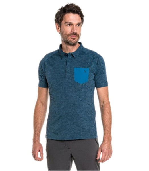 SCHÖFFEL Schöffel Polo Shirt Hocheck blau - Bild 1