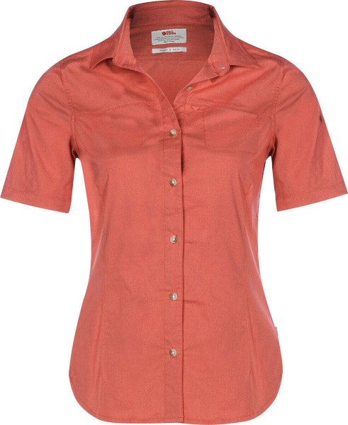 FJÄLLRÄVEN Fjällräven High Coast Stretch Shirt SS Damen rot
