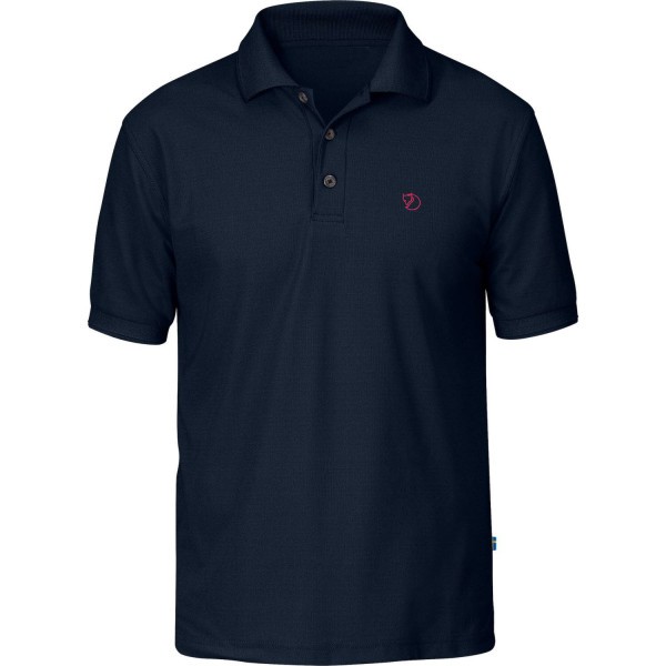 FJÄLLRÄVEN Fjällräven Crowley piqué T-Shirt Herren blau