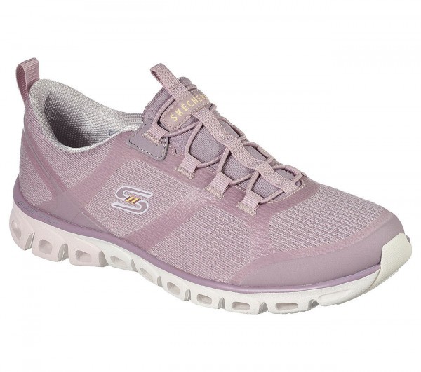 SKECHERS GLIDE-STEP - DASHING DAYS SCHUHE DAMEN lila Damen