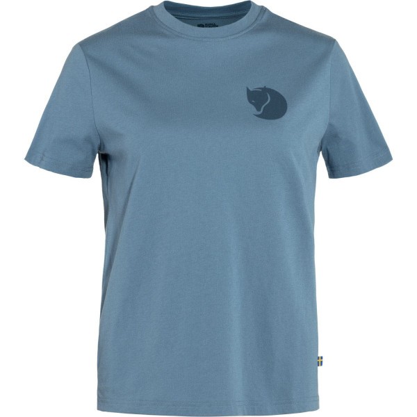 FJÄLLRÄVEN Fjällräven Fox Boxy Logo Tee T-Shirt Damen blau