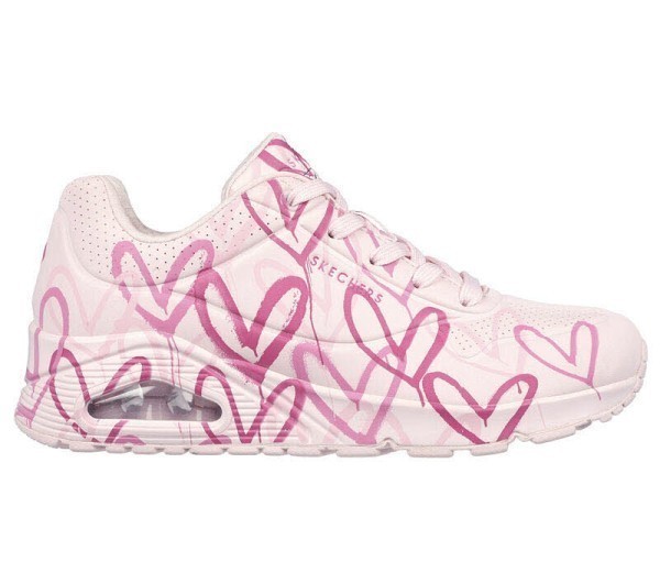 SKECHERS Uno-Spread The Love Schuhe Damen rosa - Bild 1