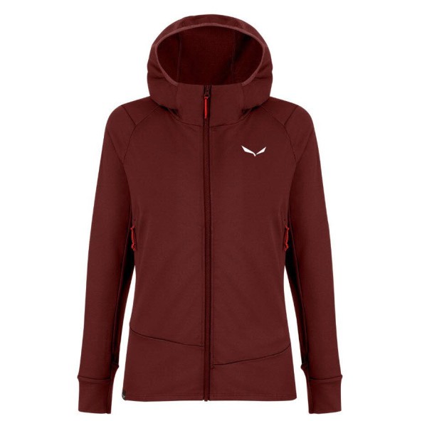 SALEWA Puez PL W Hooded Jacke Damen rot - Bild 1