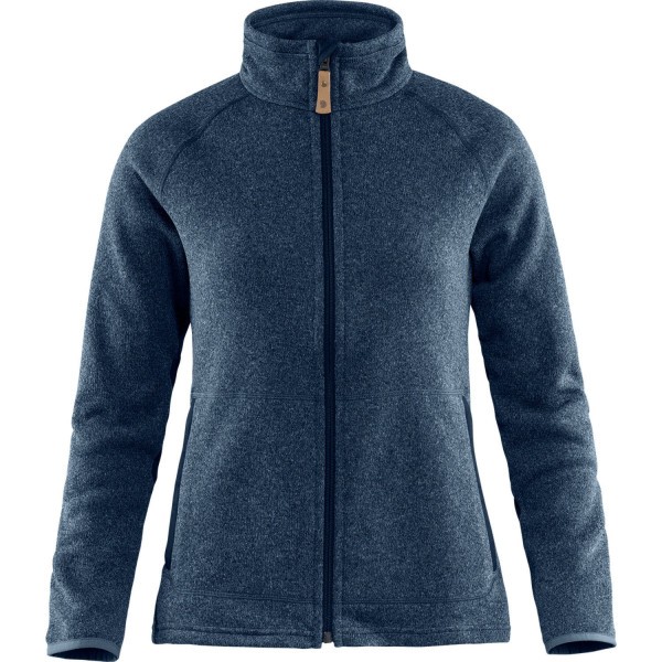 FJÄLLRÄVEN Fjällräven Övik Fleece Zip Sweater Jacke Damen blau