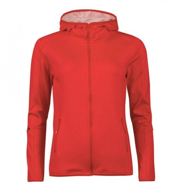 HALTI Pallas Hooded Layer Jacke Damen rot