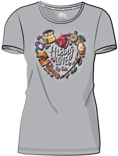 PIZ PALÜ Piz Palü Ppd-02-Altusried T-Shirt Damen grau