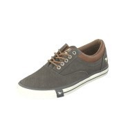 MUSTANG Schnuerhalbschuh Schuhe Herren grau