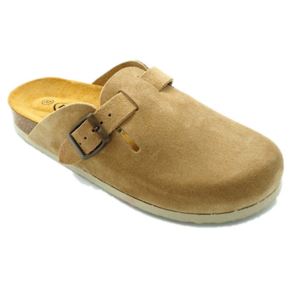 PLAKTON Afelpado Slipper Damen braun - Bild 1