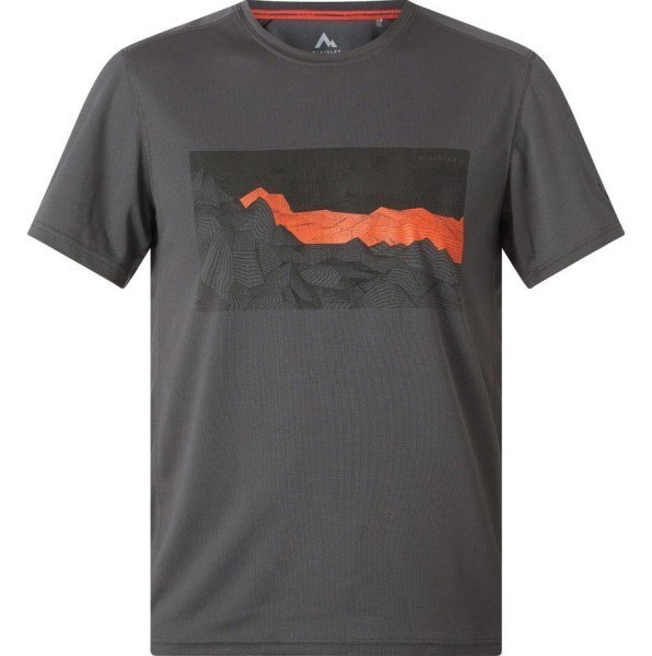 MCKINLEY Rossa T-Shirt Herren grau
