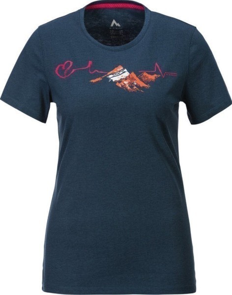 MCKINLEY Mallo T-Shirt Damen blau