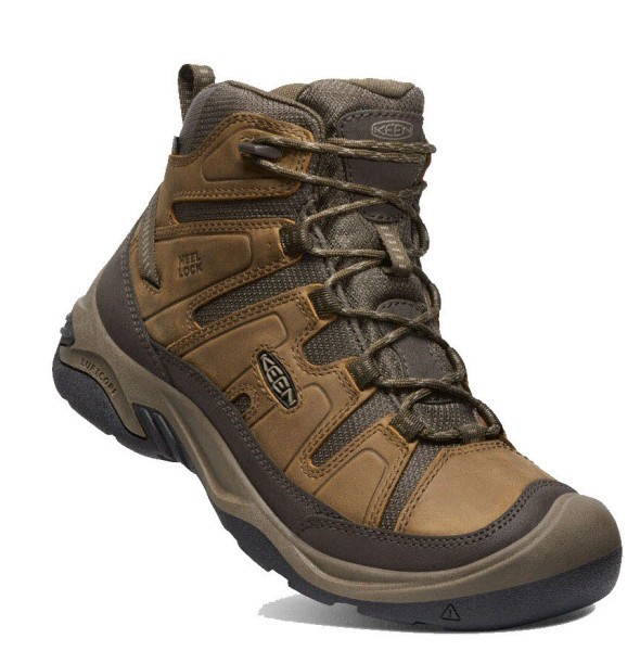 KEEN Circadia Mid Wp Schuhe Herren bison brindle - Bild 1