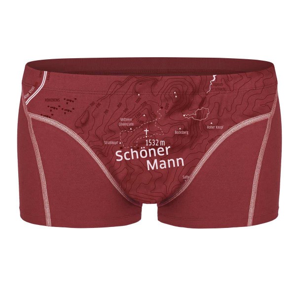 EIN SCHÖNER FLECK ERDE Ein schöner Fleck Erde Schöner Mann Unterhose Herren rot