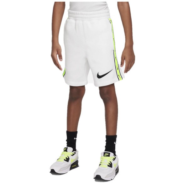 NIKE B Nsw Repeat Sw Flc Shorts Kinder weiss