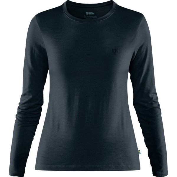 FJÄLLRÄVEN Fjällräven Abisko Wool Langarmshirt Damen blau - Bild 1