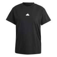 ADIDAS Embroidered T-Shirt Damen schwarz