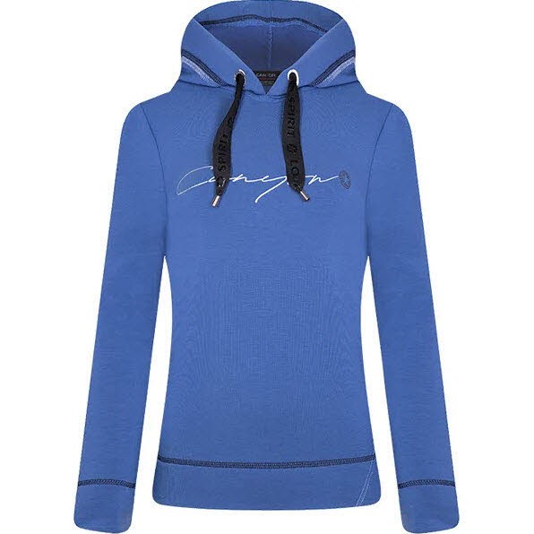 CANYON Sweatshirt mit Kapuze blau