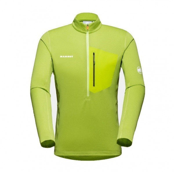 MAMMUT Aenergy Light ML Half Zip Pull Jacke Herren gelb