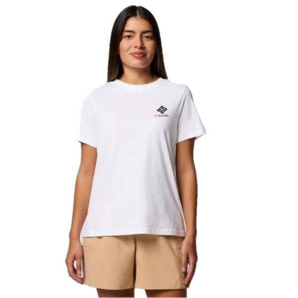 COLUMBIA SPORTSWEAR Columbia Rolling Bend T-Shirt weiss - Bild 1
