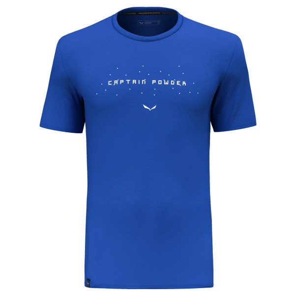 SALEWA PURE SNOW CPTN DRY T-Shirt Herren blau