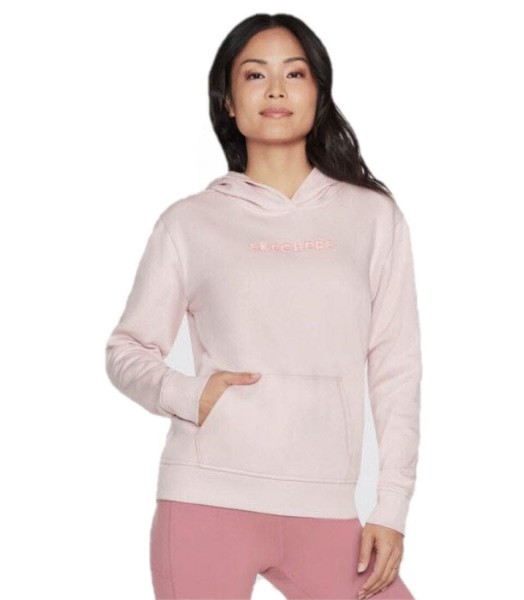 SKECHERS Signature Po Hoodie Damen pink - Bild 1