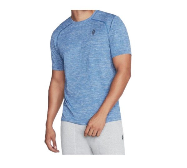 SKECHERS On The Road Tee T-Shirt Herren blau