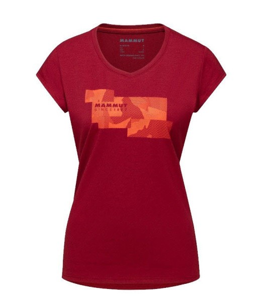 MAMMUT Trovat T-Shirt Damen rot
